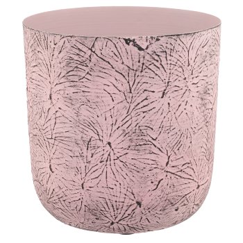 Aluminium planter BUTTERFLY, embossed, set of 3, 12x12x12/15x15x15/18x18x18cm,