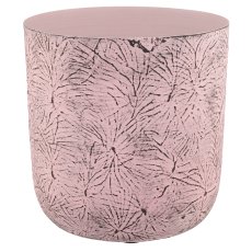 Aluminium planter BUTTERFLY, embossed, set of 3, 12x12x12/15x15x15/18x18x18cm,