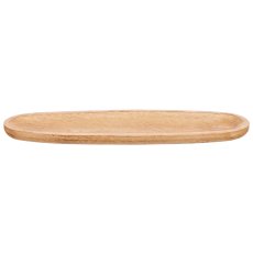 Mangoholz Schale, oval, 50x13x2,5cm, natur