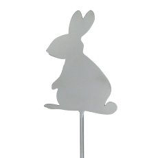 Stainless Steel Rabbit stake Hopper, 55x10cm