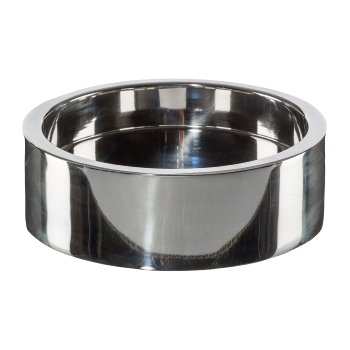 Stainless Steel Lantern Base Round, 13x4cm, Silver, For Lantern Glass Item No. 933516