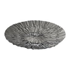 Schale rund RECO Edelst., 5,5cm, D=25,5cm, silber