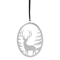 Stainless steel pendant deer