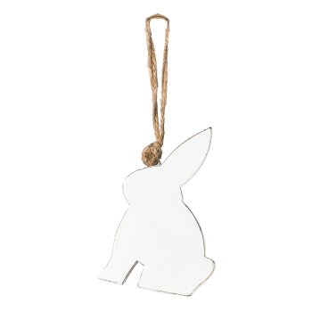Wood Bunny Pendant Fritz,
