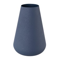 Aluminium Vase Riga, 13x13x18 cm, Dk.Blue