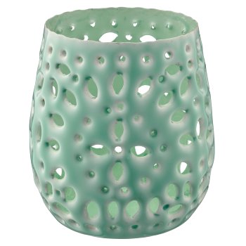 Metal lantern, 11x11x12.5cm, mint