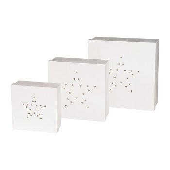 Gift Box Square With Led 3