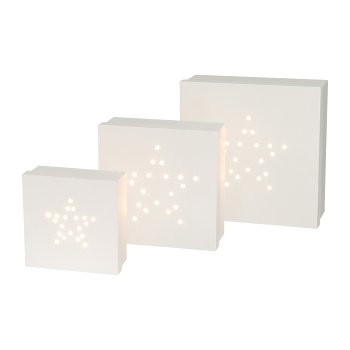 Gift Box Square With Led 3