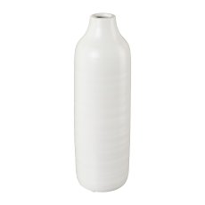 Ceramic Vase Presence, 9x9x24cm, White