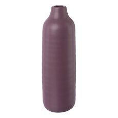 Ceramic Vase Presence, 10x10x30cm, pink-white
