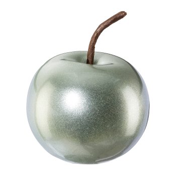 Ceramic Apple Festival, 8x8x6,5cm, Light Green, Lepuro