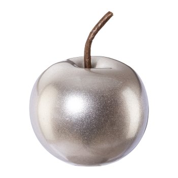 Ceramic Apple Festival, 8x8x6,5cm, Champagne, Lepuro