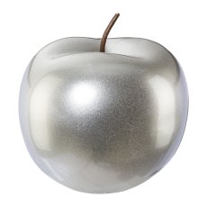 Ceramic Apple Festival, 12x12x9,5cm, Silver, Lepuro