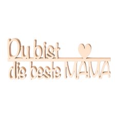 Wooden Lettering 'Mama',