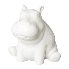 Ceramic Hippo Sitting Nils,