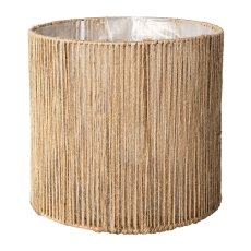 Jute Pot 3 Pcs. Set Limani, 16x16x15/20x20x18/24x24x22cm, Natural, 3/Set