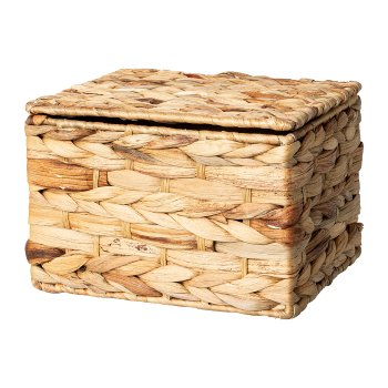 Natur Box rechteckig Storage HONDRA, 17x13x11/21x17x14cm, natur, 2/Set