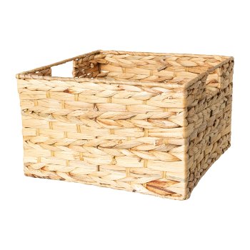 Natural Box Square Storage Hondra, 22x22x6/26x26x7,5/30x30x9cm,