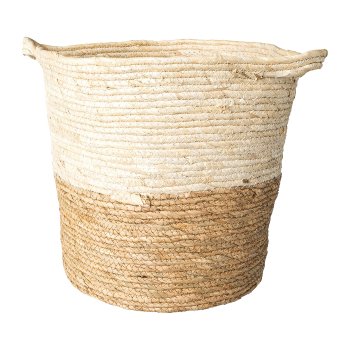 Natural basket MARISO, 34x34x35cm, natural,