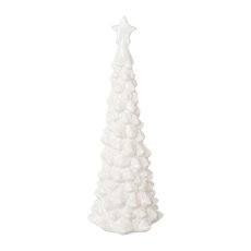 Ceramic tree, 7,3x7,3x19cm, white