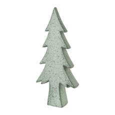 Ceramic tree ROUGH GLAMOUR,FINISH, 11x3,5x22cm, light green