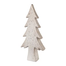 Ceramic tree ROUGH GLAMOUR,FINISH, 11x3,5x22cm, grey