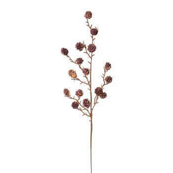 natural cone 16er branch, 70cm, pink