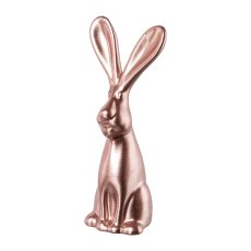 Ceramic rabbit standing Mike FLASH, 5x4,6x12,3cm, dark pink