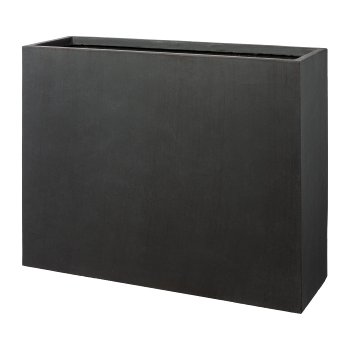 Fibreclay Pflanzgefäß 2erSet, 75x19x59/85x27x70cm, anthrazit