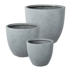 Fibreclay planter conical set