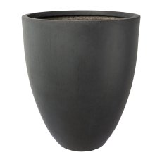 Fibreclay planter conical set of 3, 34x34x30/42x42x36/50x50x44cm,