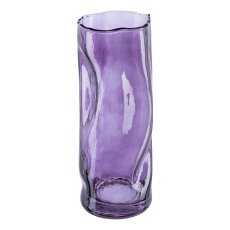 Glas Zylinder Vase CRUNCH,