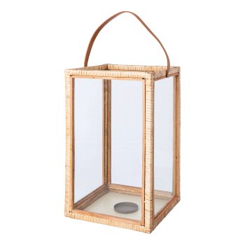 Laterne m.Henkel Naturweide Rahmen 3erSet BARBARA, 15x15x30/20x20x40/30x30x50cm,