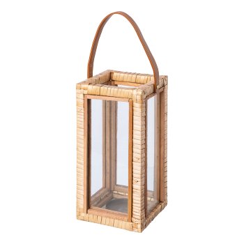 Laterne m.Henkel Naturweide Rahmen 3erSet BARBARA, 15x15x30/20x20x40/30x30x50cm,