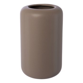 Porcelain vase ALMADA, 15x9x9cm, nougat