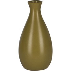 Porcelain vase BAHIA, 20x10x10cm, curry