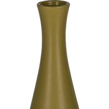 Porcelain vase BAHIA, 30x10,5x10,5cm, dark green