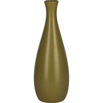 Porcelain vase BAHIA, 30x10,5x10,5cm, dark green