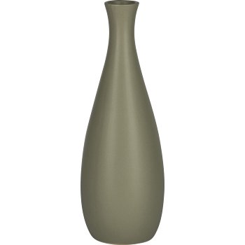 Porzellanvase BAHIA, 30x10,5x10,5cm,Khaki