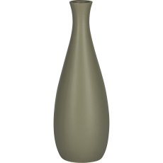 Porcelain vase BAHIA, 30x10,5x10,5cm, khaki