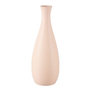 Porcelain vase BAHIA, 30x10.5x10.5cm, apricot