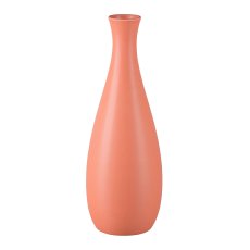 Porcelain vase BAHIA, 30x10.5x10.5cm,salmon