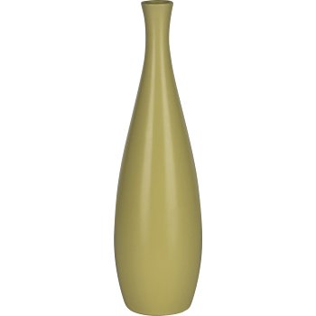 Porcelain vase BAHIA, 40x11,5x11,5cm, lime