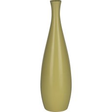 Porcelain vase BAHIA, 40x11,5x11,5cm, lime