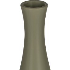 Porcelain vase BAHIA, 40x11,5x11,5cm, khaki