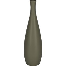 Porzellanvase BAHIA, 40x11,5x11,5cm, Khaki