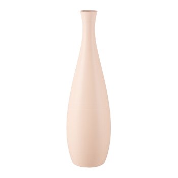 Porcelain vase BAHIA, 40x11.5x11.5cm, apricot