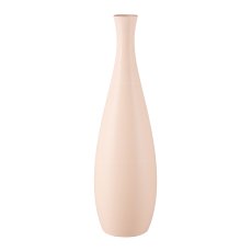 Porzellanvase BAHIA, 40x11,5x11,5cm, Apricot