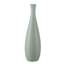 Porzellan Vase BAHIA, 40x11,5x11,5cm, Taubenblau