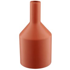 Porzellanvase ISABELLA, 20x10x10cm, amber